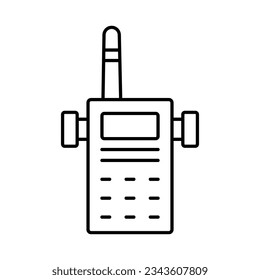 Cordless phone vector icon which can easily modify or edit

