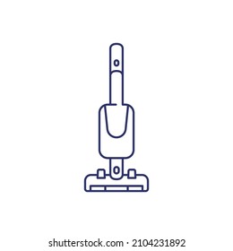 Cordless Vacuum Cleaner Line Icon