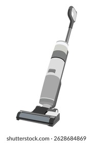 Aspirador sem fio com design elegante e alça ergonômica
