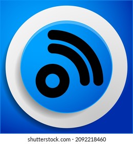 Cordless  Wireless connection, Wifi signal symbol, icon for telecom, telecommunication themes
