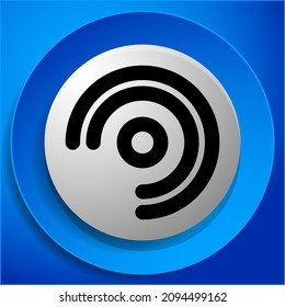 Cordless  Wireless connection, Wifi signal symbol, icon for telecom, telecommunication themes