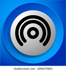 Cordless  Wireless connection, Wifi signal symbol, icon for telecom, telecommunication themes