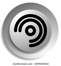 Cordless  Wireless connection, Wifi signal symbol, icon for telecom, telecommunication themes