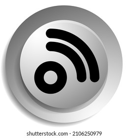 Cordless  Wireless connection, Wifi signal symbol, icon for telecom, telecommunication themes