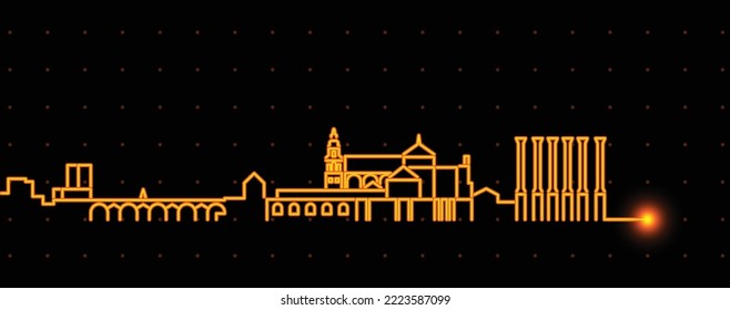 Cordoba Light Streak Skyline Profile