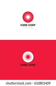 Core corporation logo template.