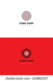 Core Corporation Logo Template.