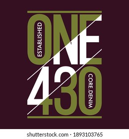 core denim authentic,slogan tee graphic typography for print,t shirt design,vector illustration