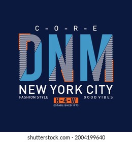 Core Denim Stylish Typography Slogan Graphic for t shirt print