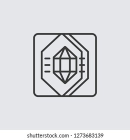 Core Forming Modern Simple Vector Icon