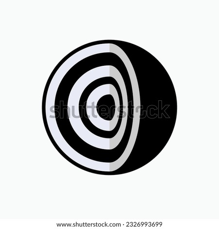 Core Icon. Central, Center Symbol.  
