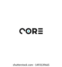 Core Logo Design Vector For Technology Company