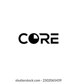 CORE logo design vector template