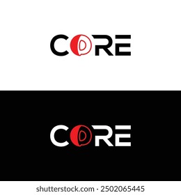 CORE logo design vector template