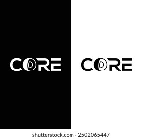 CORE logo design vector template