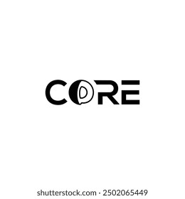 CORE logo design vector template