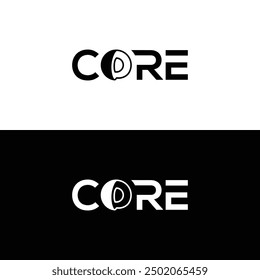 CORE logo design vector template