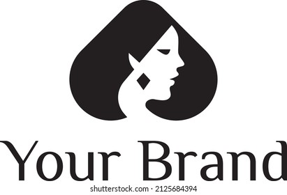 The core logo is suitable for salons and beauty, women's health, spa and aesthetics and so on 