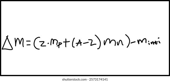 core physics, mass defects or mass shrinkage