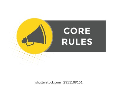 vectores de reglas básicas, signo, nivel de reglas centrales de discurso de burbuja

