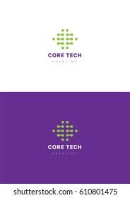 Core Tech Logo Template.