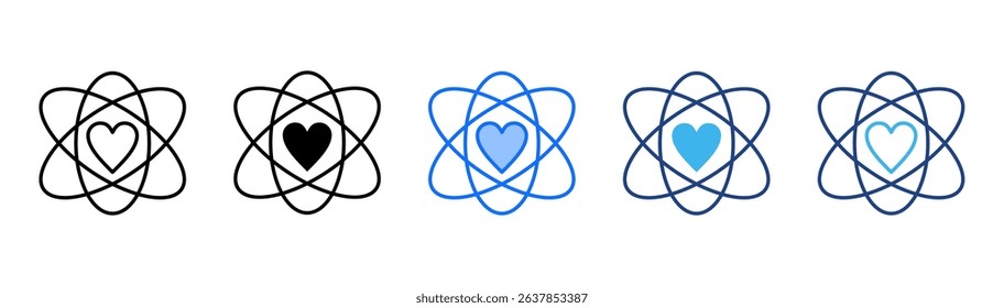 Core Value Icon Set With Multiple Style For Design