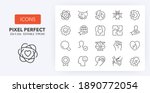 Core values concepts, thin line icon set. Outline symbol collection. Editable vector stroke. 256x256 Pixel Perfect scalable to 128px, 64px...
