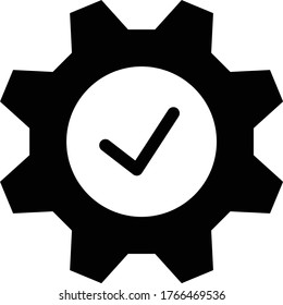 Valores centrales: símbolo de la línea de comprobación de la velocidad de los iconos de expertos. Ilustración vectorial aislada en valores de la empresa comprobar la firma de la experiencia del icono de los valores centrales de la empresa para el diseño de la interfaz de usuario del logotipo de la aplicación móvil de su sitio web.