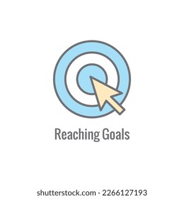 Core Values icon with value driven icon describing aspect of core values