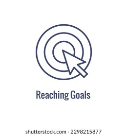 Core Values icon with value driven icon describing aspect of core values