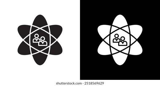 Core Values icon Vector flat thin line illustration