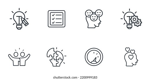 core values icons set . core values pack symbol vector elements for infographic web