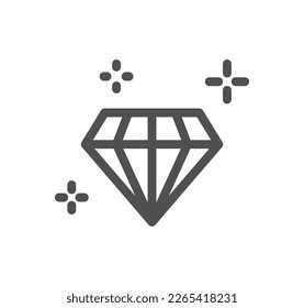Core values related icon outline and linear vector.