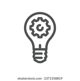 Valores centrales como contorno de icono relacionado con la confianza y vector lineal.
