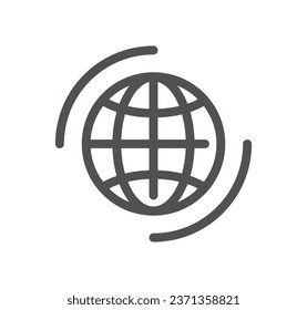 Core values as trust related icon outline and linear vector.