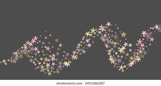 Coreopsis rustic flowers vector illustration. Cute meadow bloom shapes isolated. Hinamatsuri Girl's Day ornament. Colorful flowers Coreopsis simplistic bloom. Spring daisies.