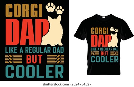 PAPAI CORGI COMO UM PAPAI REGULAR, MAS MAIS FRIO
