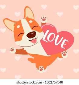 corgi love you 