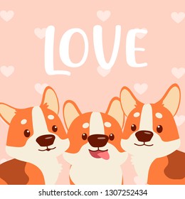corgi love you 