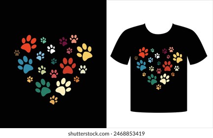 Corgi is my love, corgi dog vector, dog t-shirt design. vector t-shirt for Car Window Sticker, POD, cover, Isolated Black background pet lover, Dog