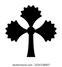 Coriander-Vektorgrafik-Symbol für persönliche und kommerzielle Nutzung.
