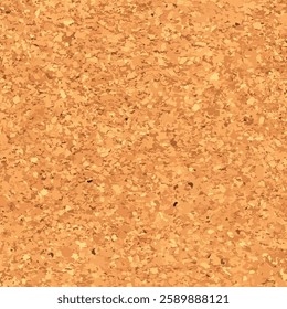 Cork board pin texture wood background vector illustration. Notice or bulletin board pattern with natural cork wood grainy material blank clipboard surface.