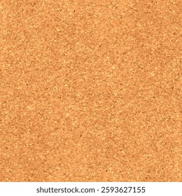 Cork board pin texture wood background vector illustration. Notice or bulletin board pattern with natural cork wood grainy material blank clipboard surface.