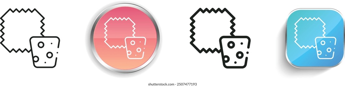 Cork icon. Thin Linear, Regular and Button Style Design Isolated On White Background