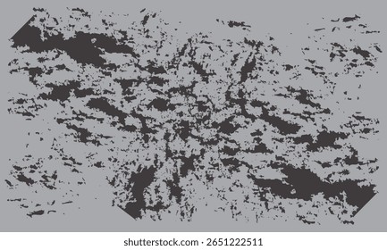 Textura de corcho Pared gris y pintura negra salpica Pared gris y pintura negra salpica