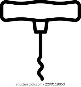 cork  Vector illustration on a transparent background. Premium quality symmbols. Thin line vector icons for concept and graphic design.