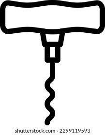 cork Vector illustration on a transparent background. Premium quality symmbols. Thin line vector icons for concept and graphic design.