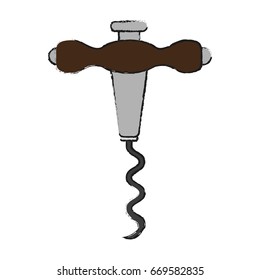 Cork wine bottle opener