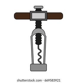 Cork wine bottle opener