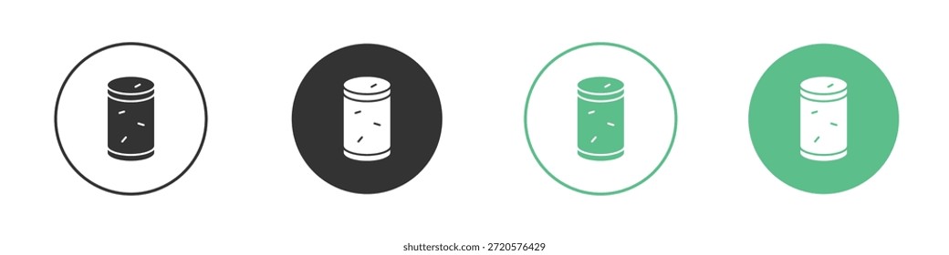 Pictogramas de icono de vino de corcho. Vector EPS 10